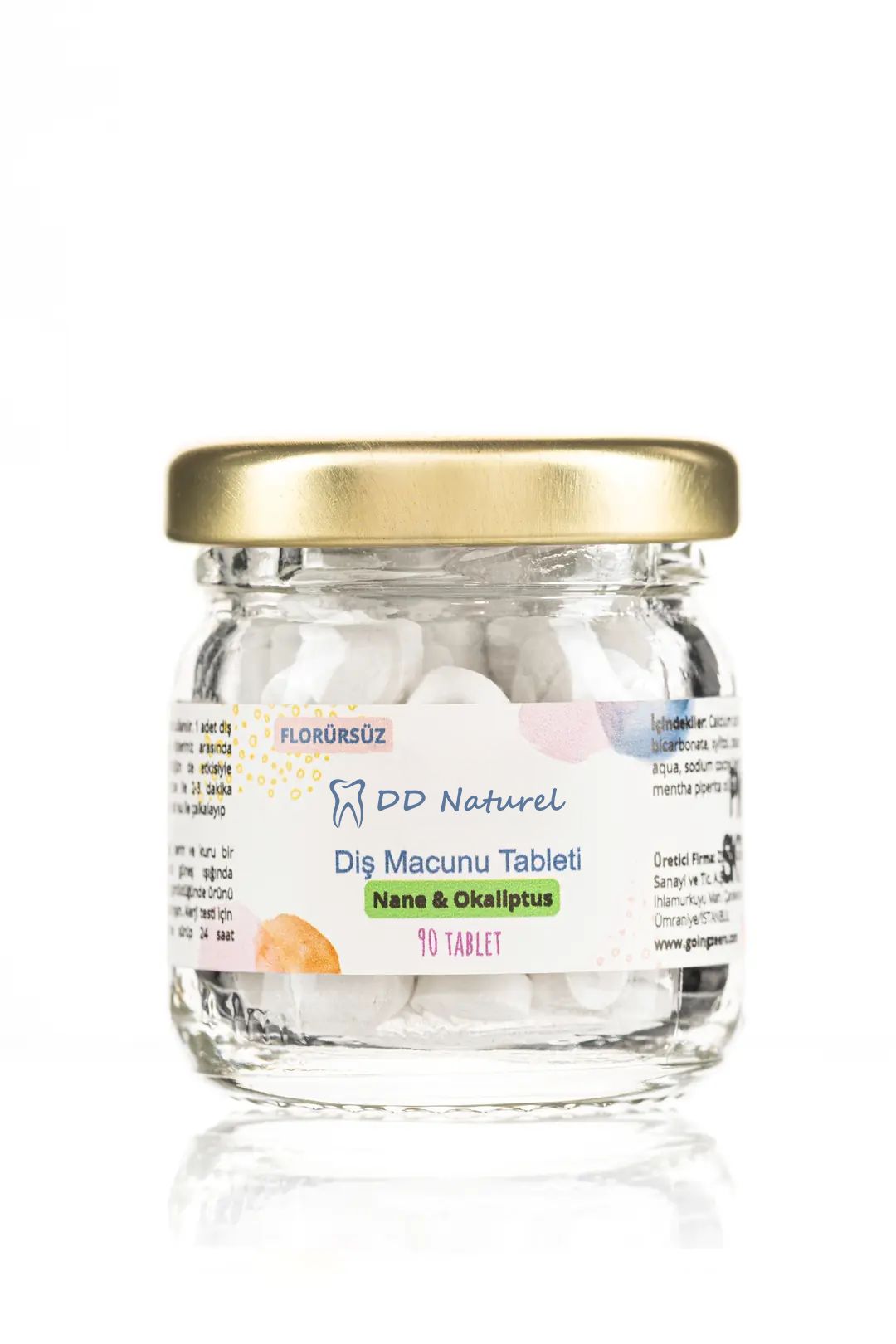 DD NATUREL DİŞ MACUNU TABLETİ